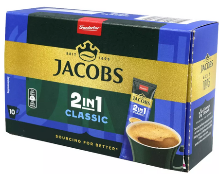 Jacobs 2 in1 Classic 10 szt.