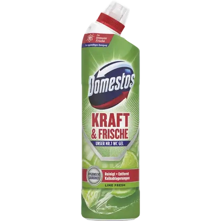 Domestos Kraft & Frische Lime Fresh WC Żel 750 ml