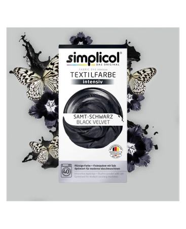 Simplicol Barwnik do Tkanin Czarny DE