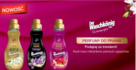 Der Waschkonig Perfumy do Prania Pink 18 prań