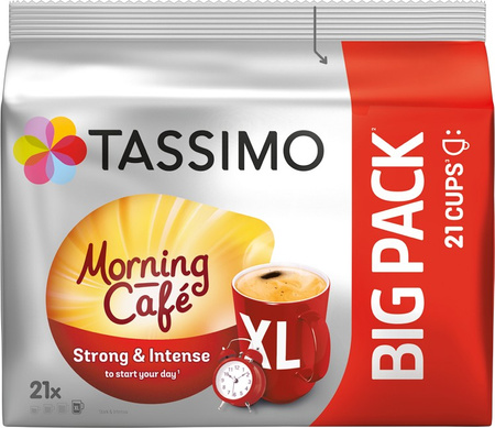 Tassimo Jacobs Morning Cafe XL Kawa w Kapsułkach 21 szt. x 7,8 g