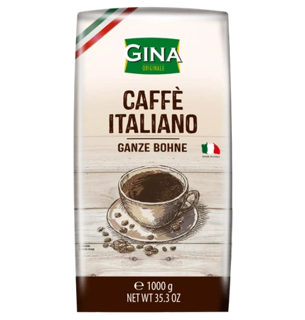 Gina Kaffee Italiano Kawa Ziarnista 1 kg