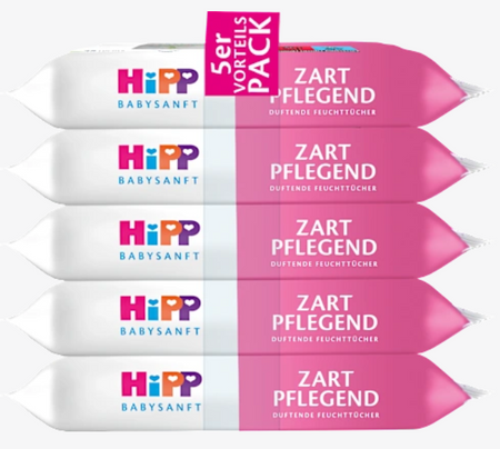 Hipp Chusteczki Nawilżane  (5x48 szt.) 240 szt.