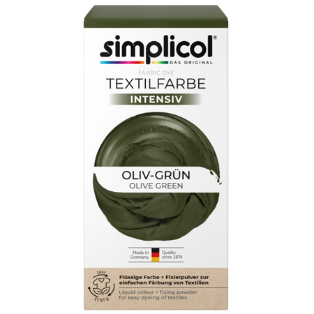Simplicol Intensiv Barwnik do Tkanin  Oliv-Grun Oliwkowa Zieleń 