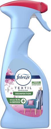Febreze Pinke Desinfektion Odświeżacz do Tekstyliów  375 ml