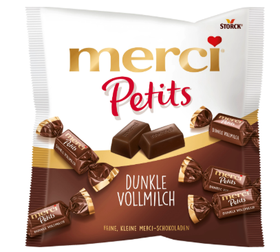 Storck Merci Petits Dunkle Vollmilch 125 g