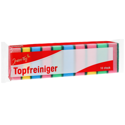 Jeden Tag Gąbki do Naczyń 10 szt.