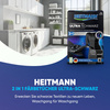 Heitmann Ultra Schwarz 2in1 Chusteczki Odnawiające Czerń 12 szt.