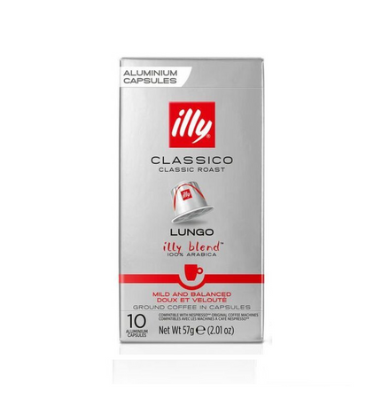 Illy Classico Lungo Kapsułki do Nespresso 10 szt.
