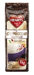 Hearts Cappuccino Karamell  z Aromatyczną Nutą Karmelu 1 kg