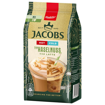 Jacobs Cappuccino Haselnuss Latte Orzech Laskowy 340 g