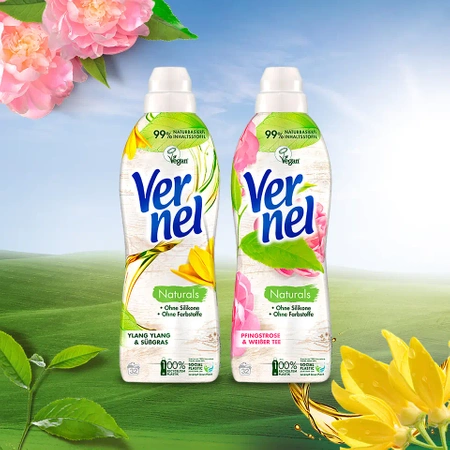 Vernel Naturals Ylang Ylang & Süßgras Płyn do Płukania 37 prań