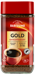 Barissimo Gold Bezkofeinowa Kawa Rozpuszczalna 100 g