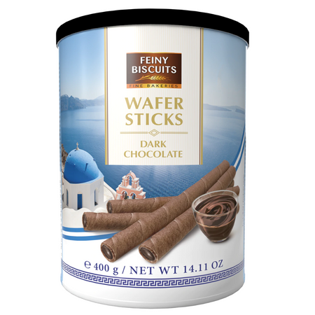 Feine Biscuits Rurki Waflowe z Gorzką Czekoladą 400 g