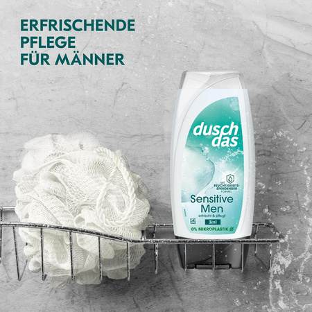  Duschdas Men Sensitive 2 w 1 Żel pod Prysznic 225 ml