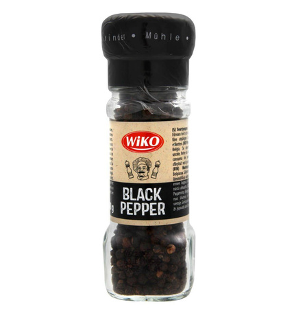 Wiko Pieprz  Czarny Ziarnisty Przyprawa z Młynkiem 50 g