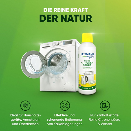 Heitmann Pure Citron Odkamieniacz Cytrynowy 500 ml