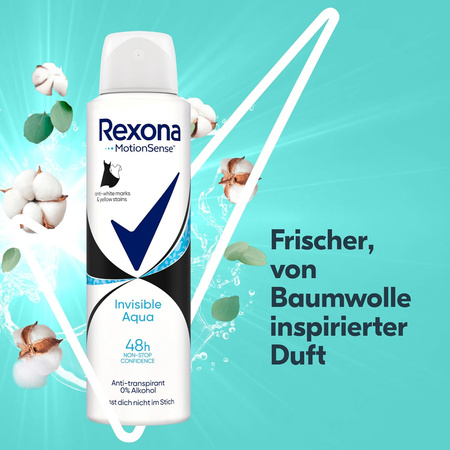 Rexona Invisible Aqua  Antitranspiran Spray 150 ml