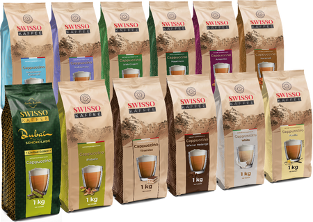 Swisso Kaffee Cappuccino White 1kg