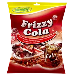 Woogie Frizzy Cola Cukierki Musujące 170 g