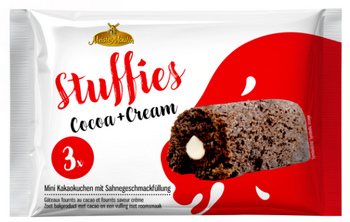 Meister Moulin Stuffies Cocoa Cream Mini Biszkopty Nadziewane 3 x 45 g