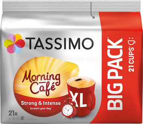 Tassimo Jacobs Morning Cafe XL Kawa w Kapsułkach 21 szt. x 7,8 g
