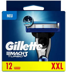 Gillette Mach3 Turbo Ostrza 12 szt.
