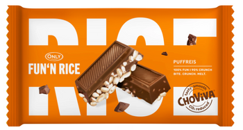 Only Puffed rice ChoViva Alternatywa dla Czekolady bez Kakao z Ryżem Dmuchanym 100 g