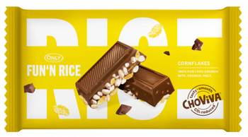Only Puffed Rice and Cornflakes ChoViva Ryż Ekspandowany i Płatki Kukurydziane bez Czekolady100 g 