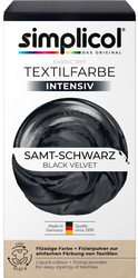Simplicol Intensiv Aksamitna Czerń Samt-Schwarz Barwnik do Tkanin 