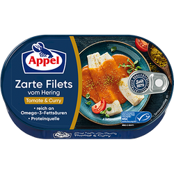 Appel MSC Filety Śledziowe Pomidor & Curry 200 g