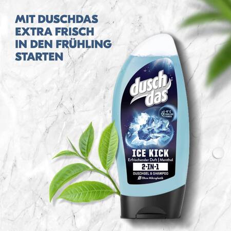 Duschdas Ice Kick 2in1 Żel pod Prysznic 250 ml