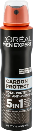 L'Oreal Men Expert Carbon Protect 5 in 1 Antitranspirant Spray 150 ml