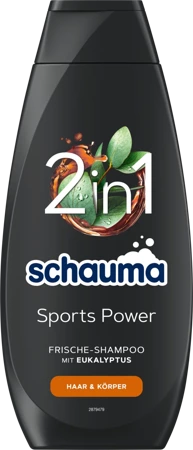 Schauma Sports Power 2in1 Szampon do Włosów 400 ml