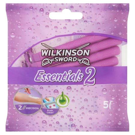 Wilkinson Sword Essentials 2 Jednorazowa Maszynka do Golenia 5 szt.